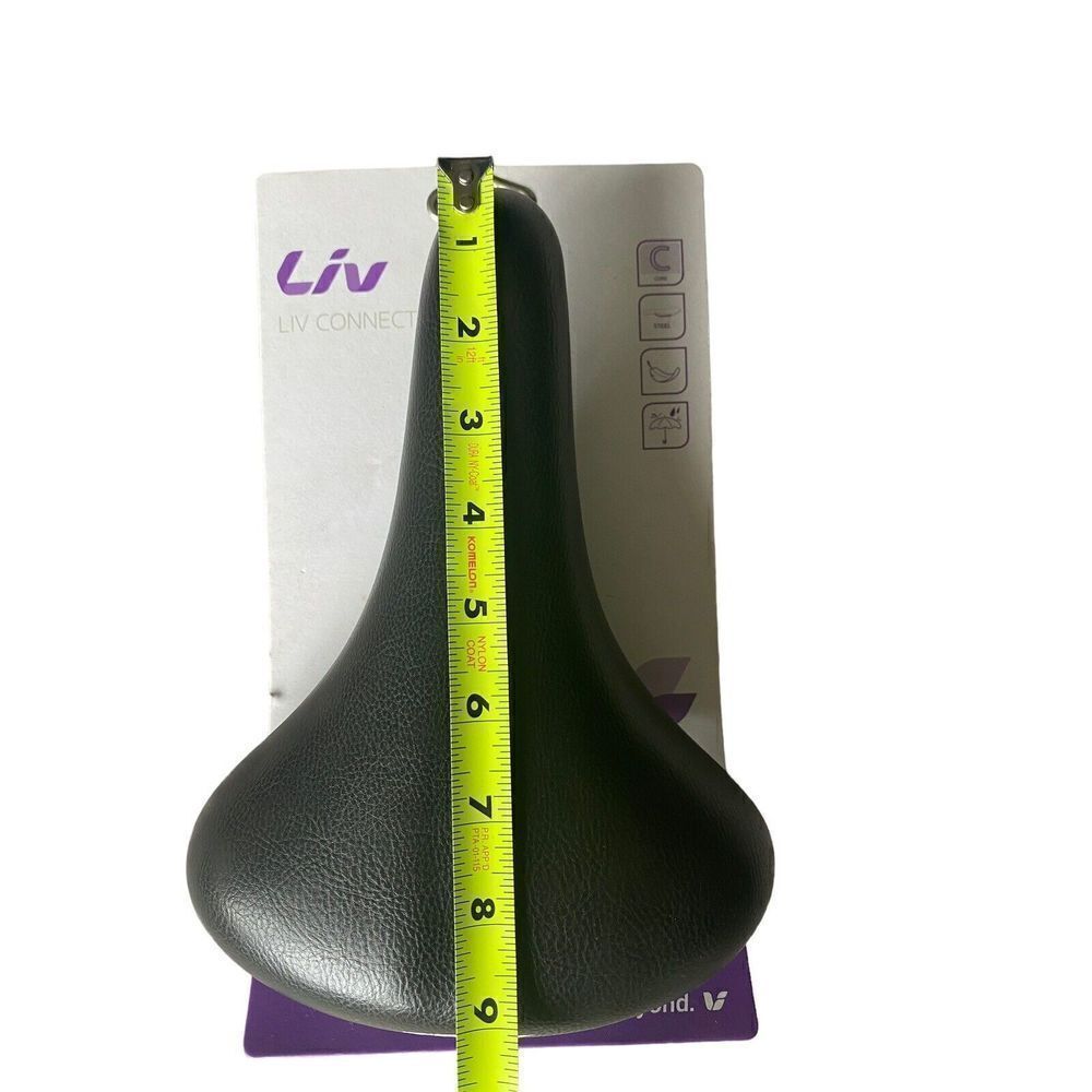 Trek BLack LIV BEYOND-Liv Connect Comfort Saddle Bike Stop Cycling NEW - Picture 8 of 9